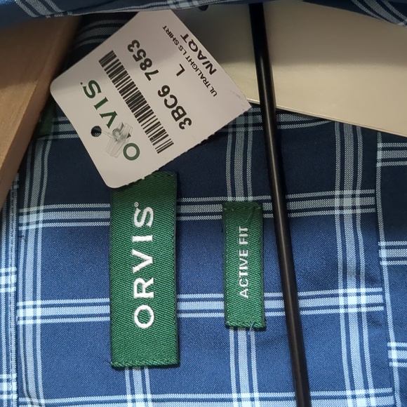 Orvis Men's Ultralight Comfort Long-Sleeve Button Up Shirt - Picture 5 of 8